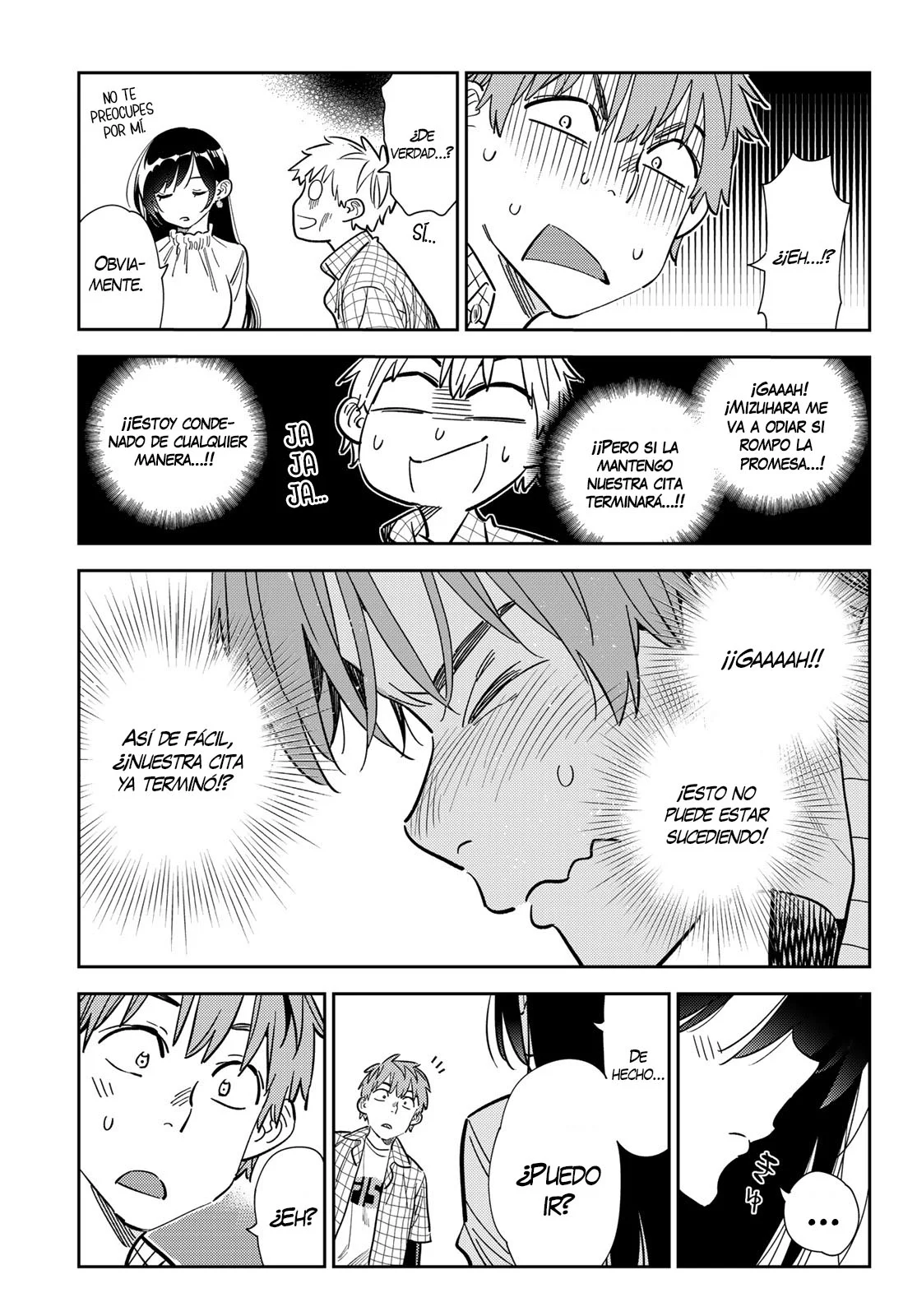 Kanojo, Okarishimasu Capitulo 291 página 19