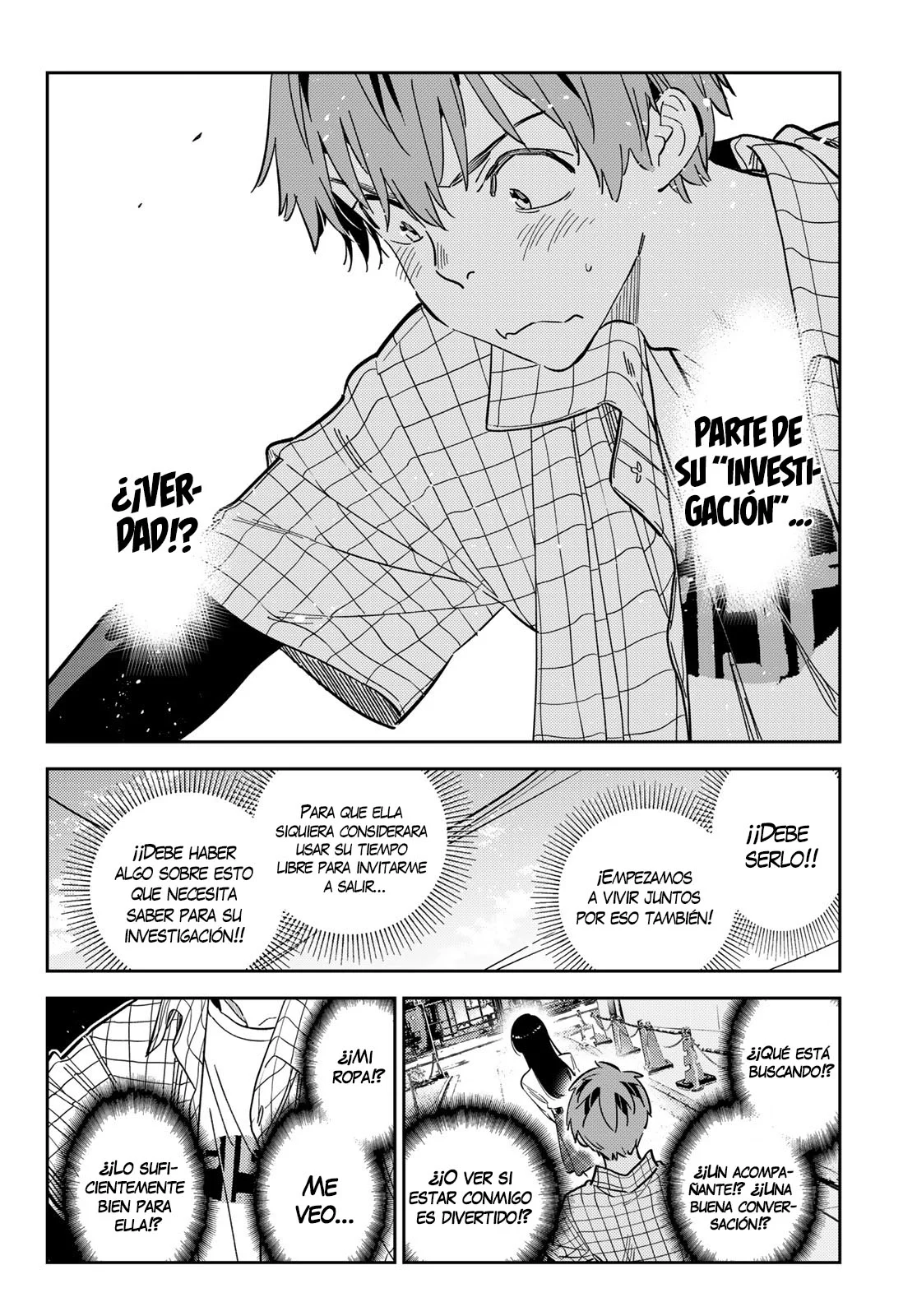 Kanojo, Okarishimasu Capitulo 291 página 7