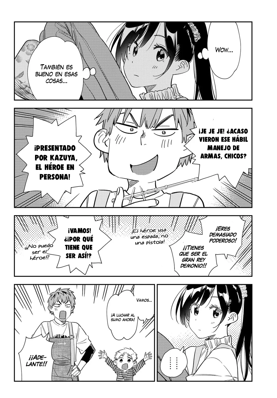 Kanojo, Okarishimasu Capitulo 295 página 15
