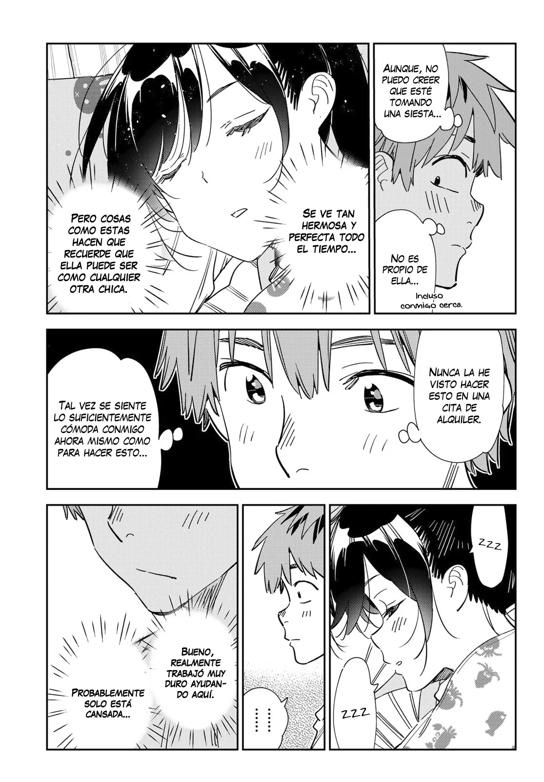 Kanojo, Okarishimasu Capitulo 295 página 8