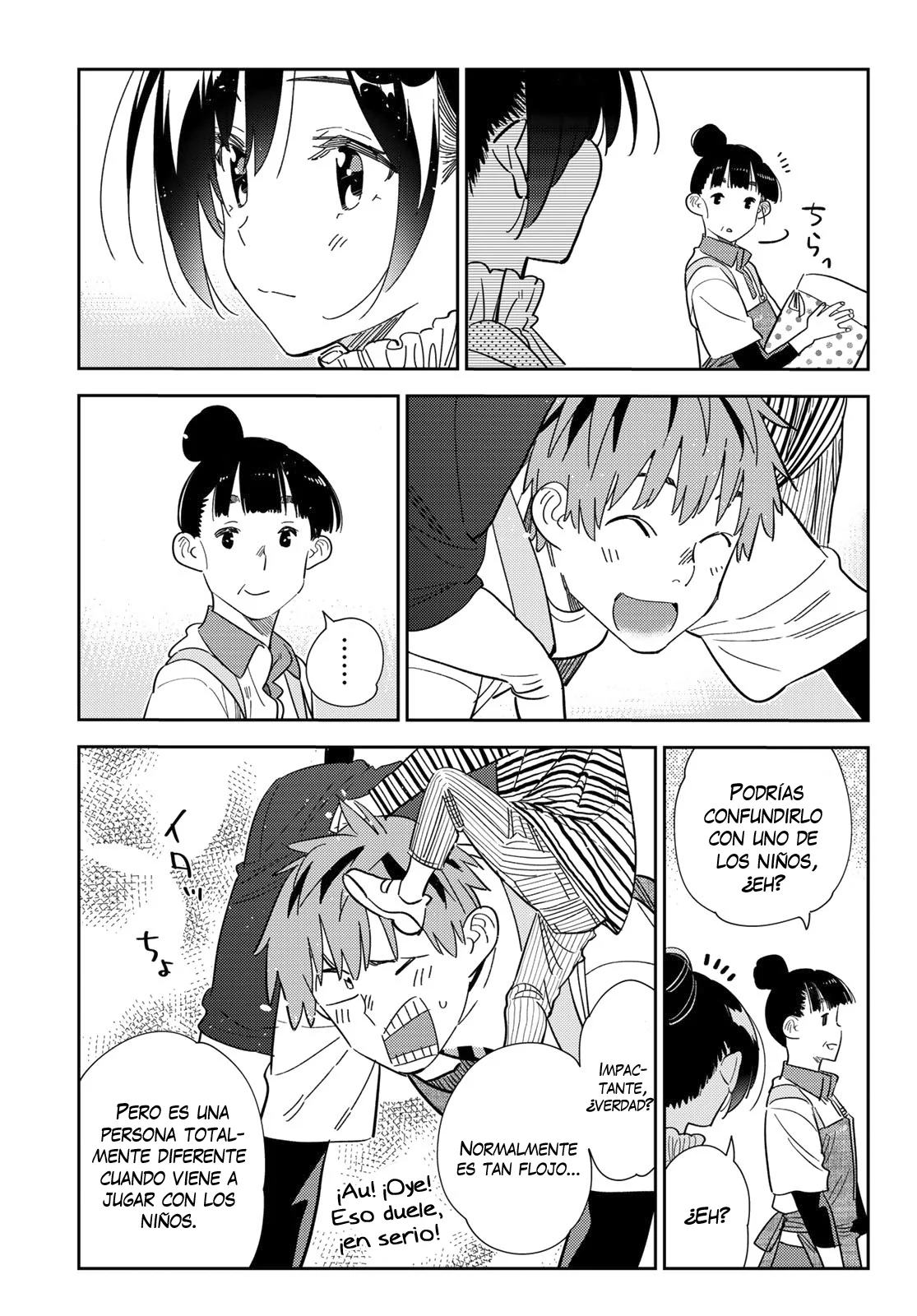 Kanojo, Okarishimasu Capitulo 296 página 4