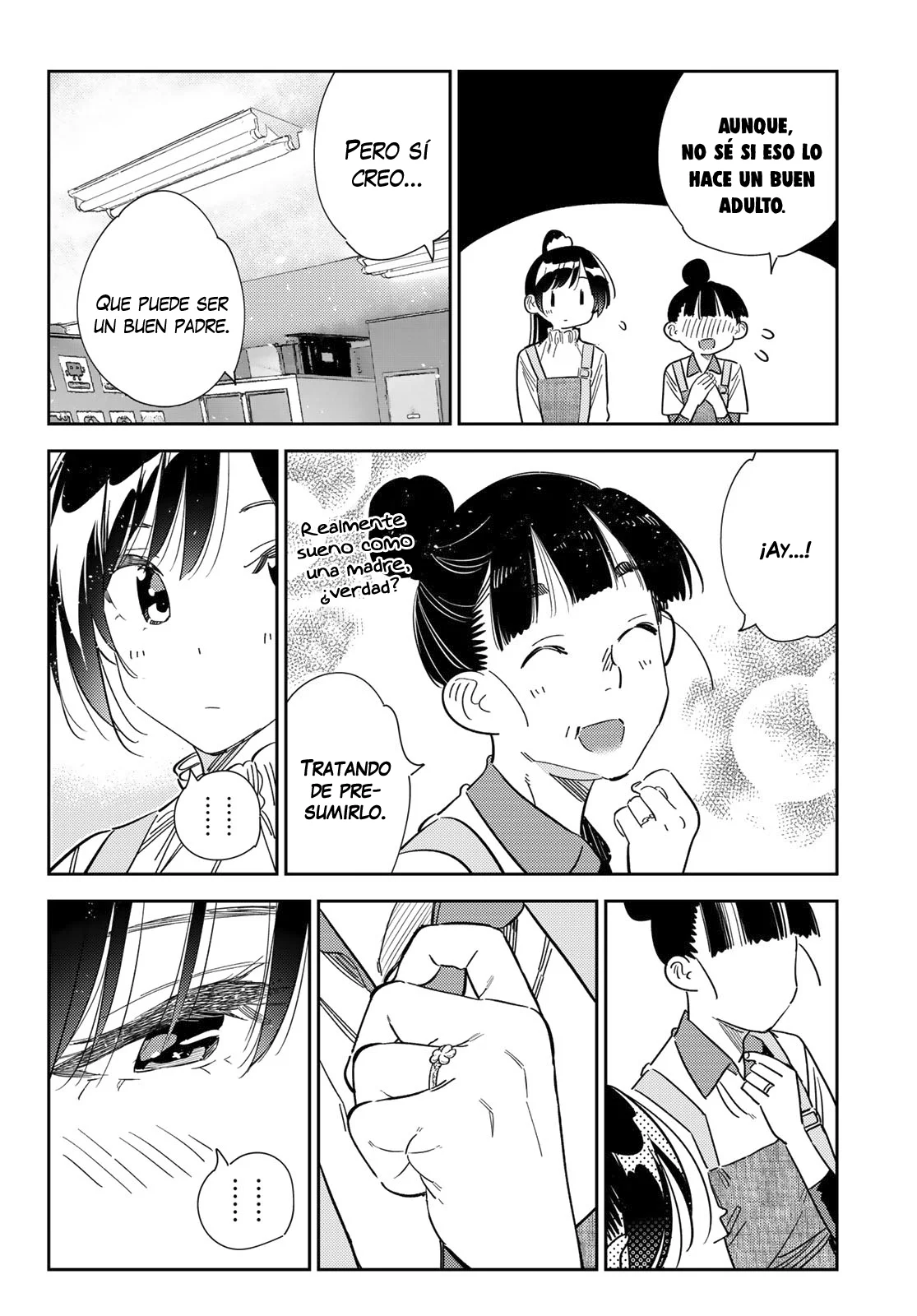 Kanojo, Okarishimasu Capitulo 296 página 9