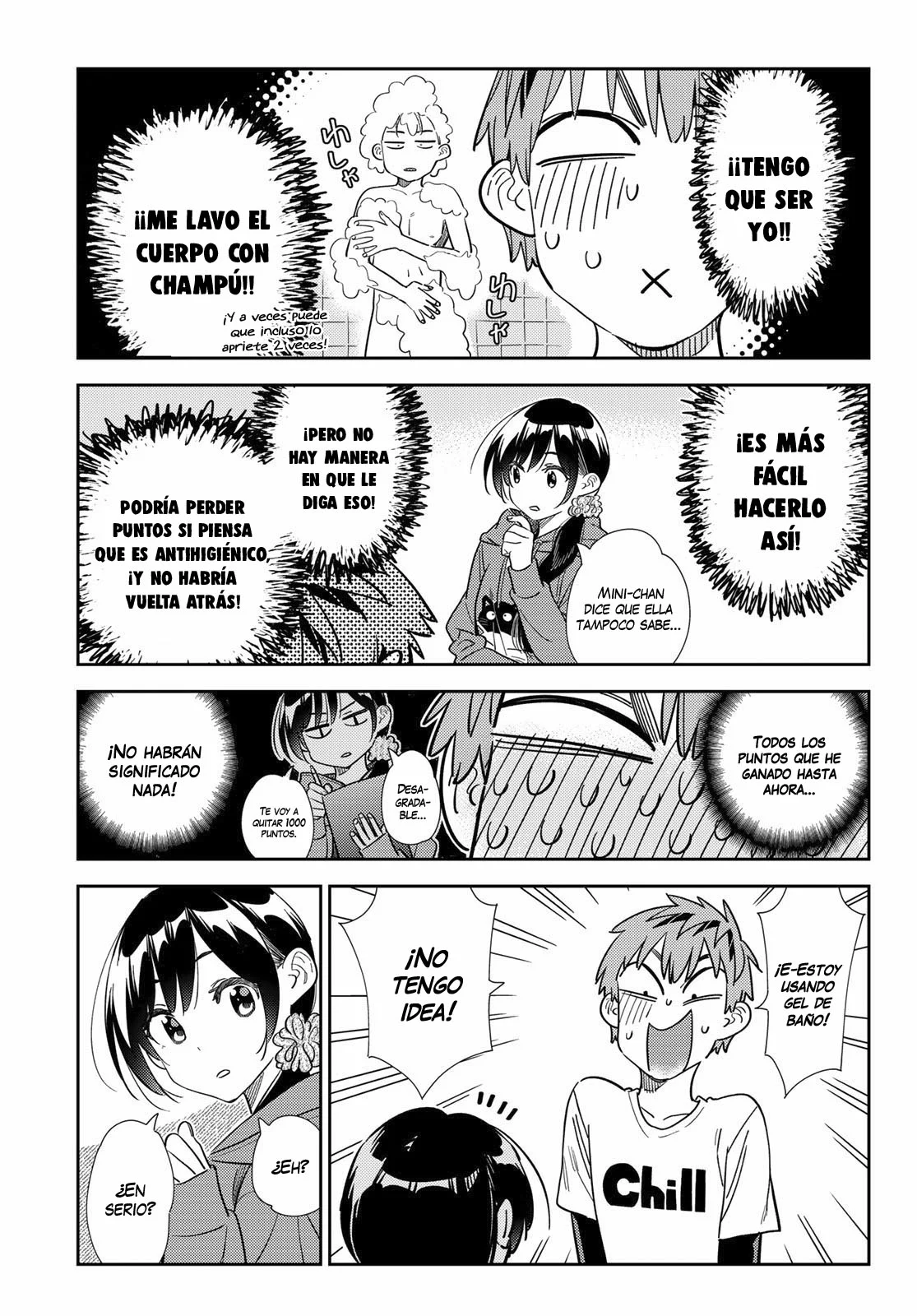 Kanojo, Okarishimasu Capitulo 298 página 14