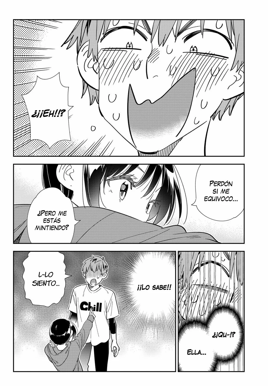 Kanojo, Okarishimasu Capitulo 298 página 18