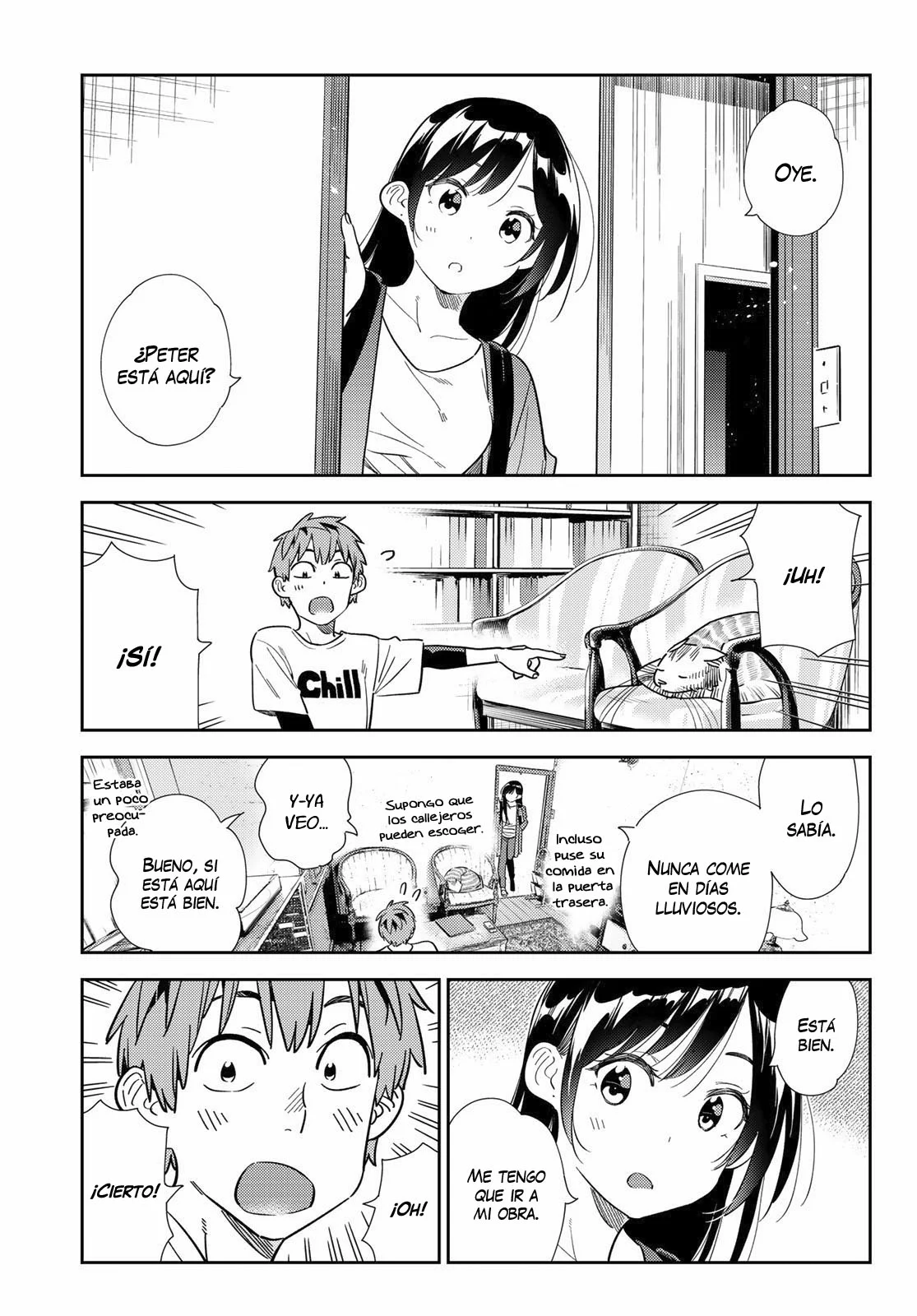 Kanojo, Okarishimasu Capitulo 298 página 4