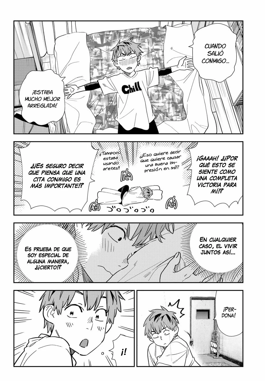 Kanojo, Okarishimasu Capitulo 298 página 7