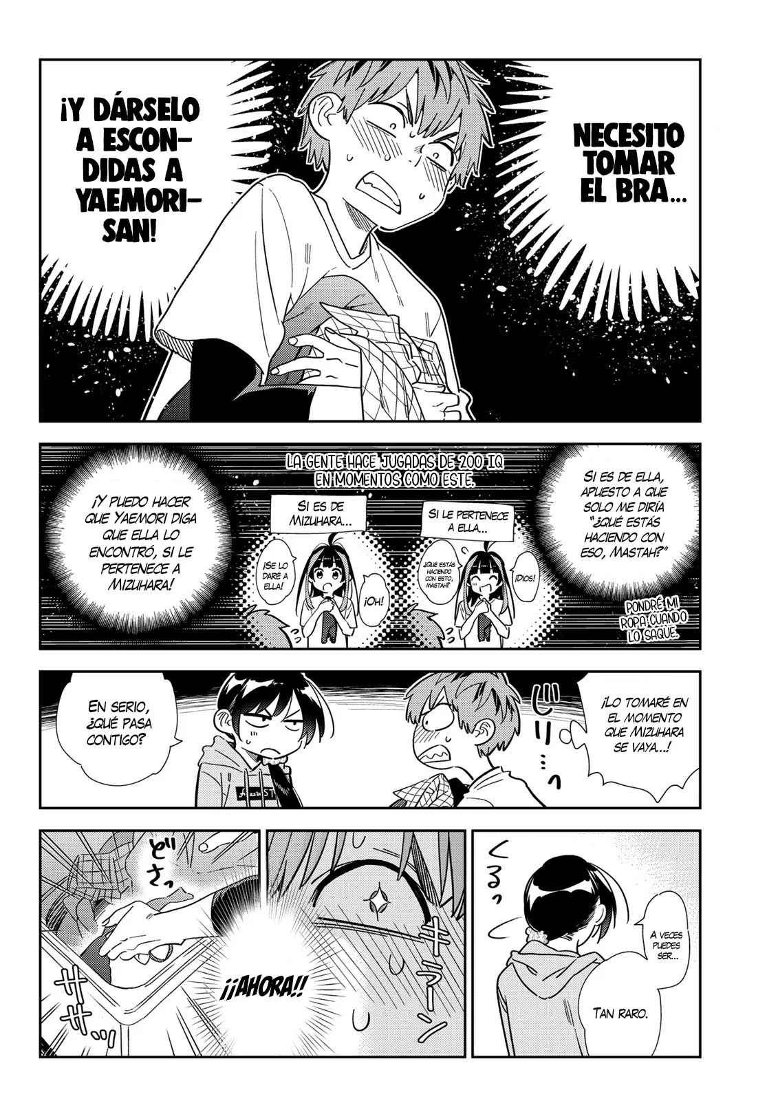 Kanojo, Okarishimasu Capitulo 299 página 11