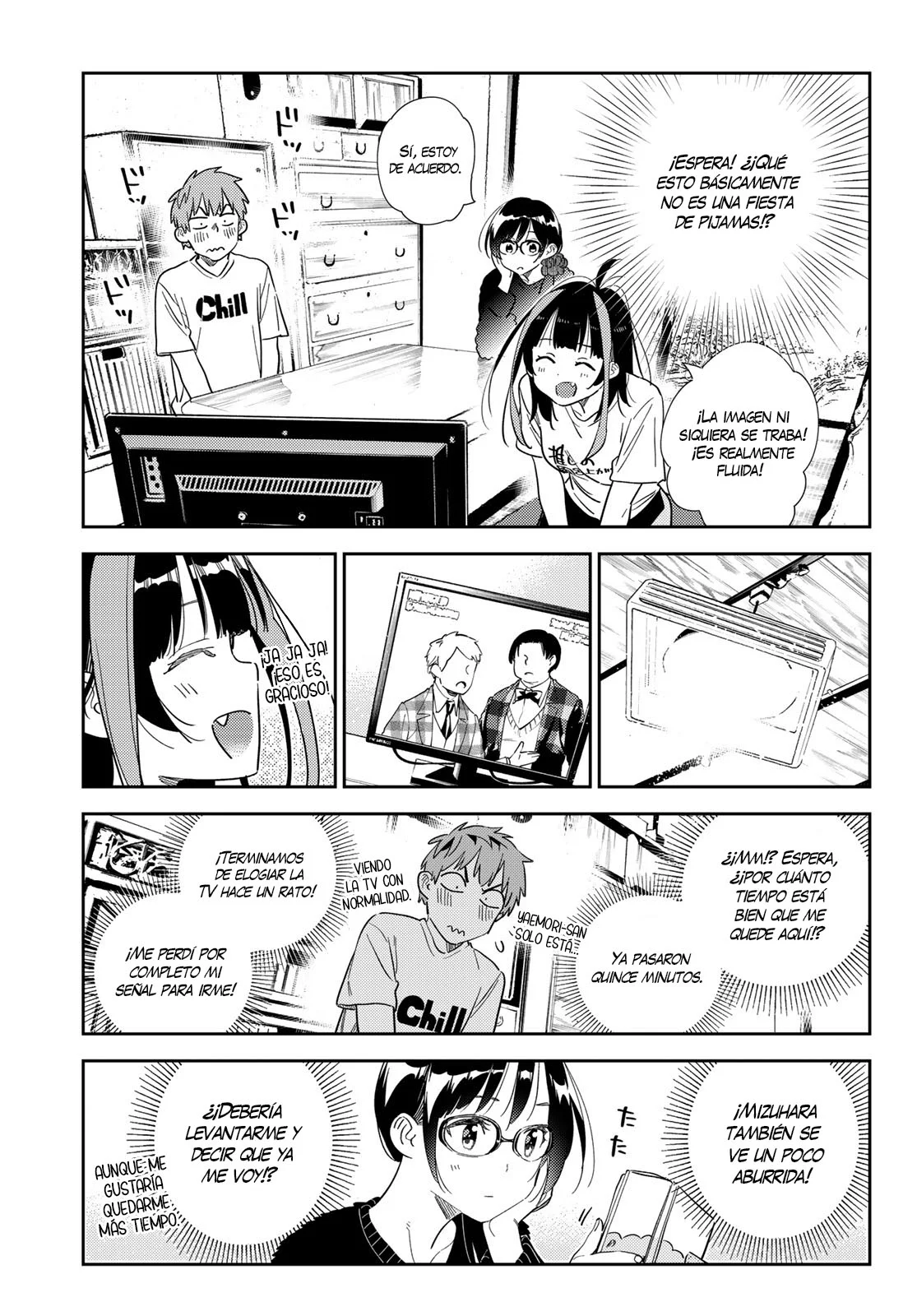 Kanojo, Okarishimasu Capitulo 300 página 9