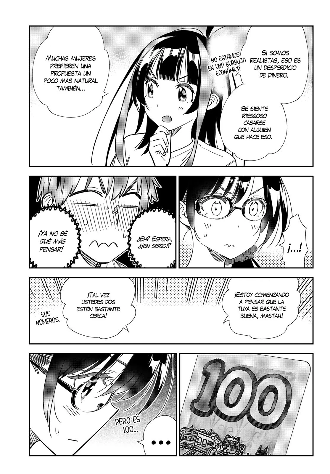 Kanojo, Okarishimasu Capitulo 301 página 10