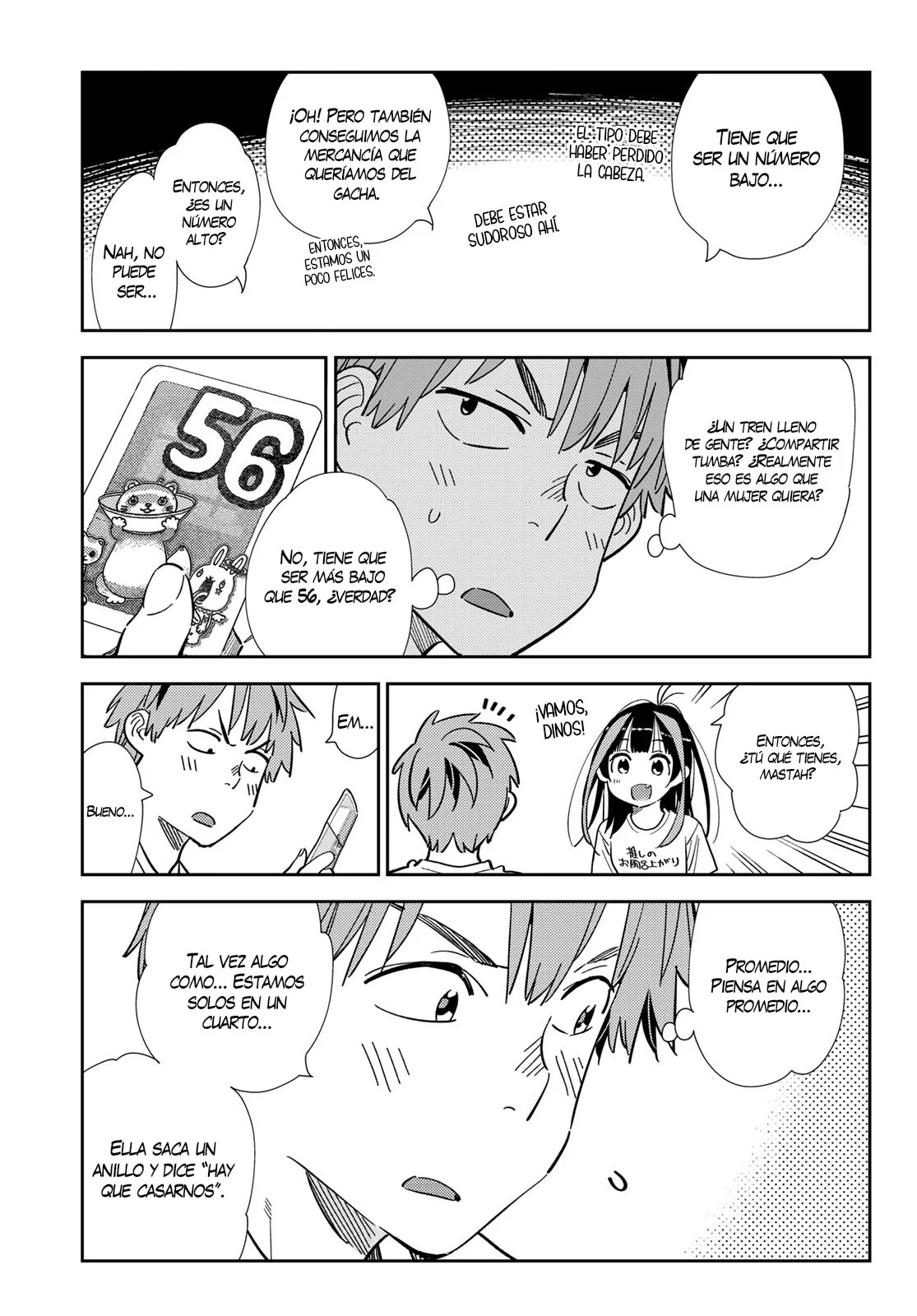 Kanojo, Okarishimasu Capitulo 301 página 6