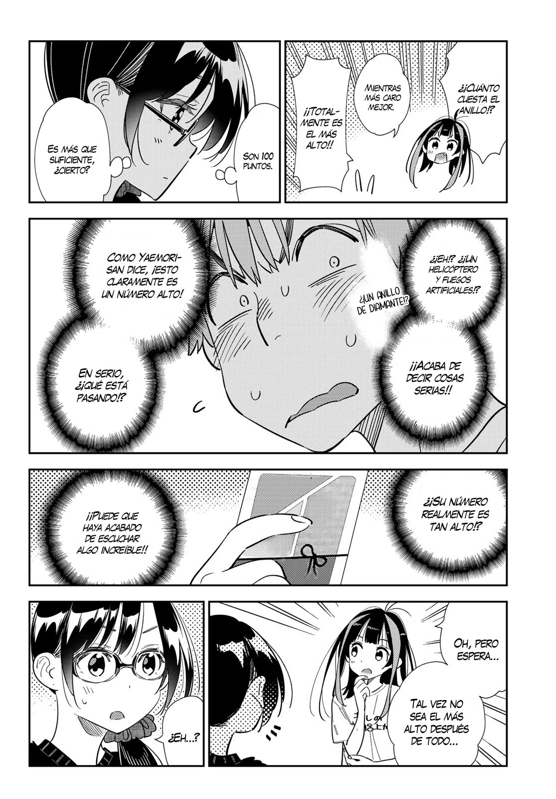 Kanojo, Okarishimasu Capitulo 301 página 9