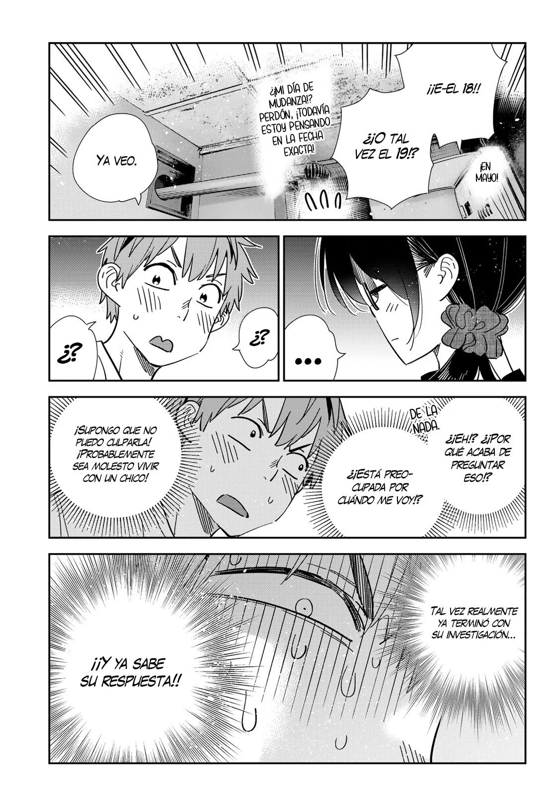 Kanojo, Okarishimasu Capitulo 302: La Novia y el Juego de Cartas, Parte 3 página 8