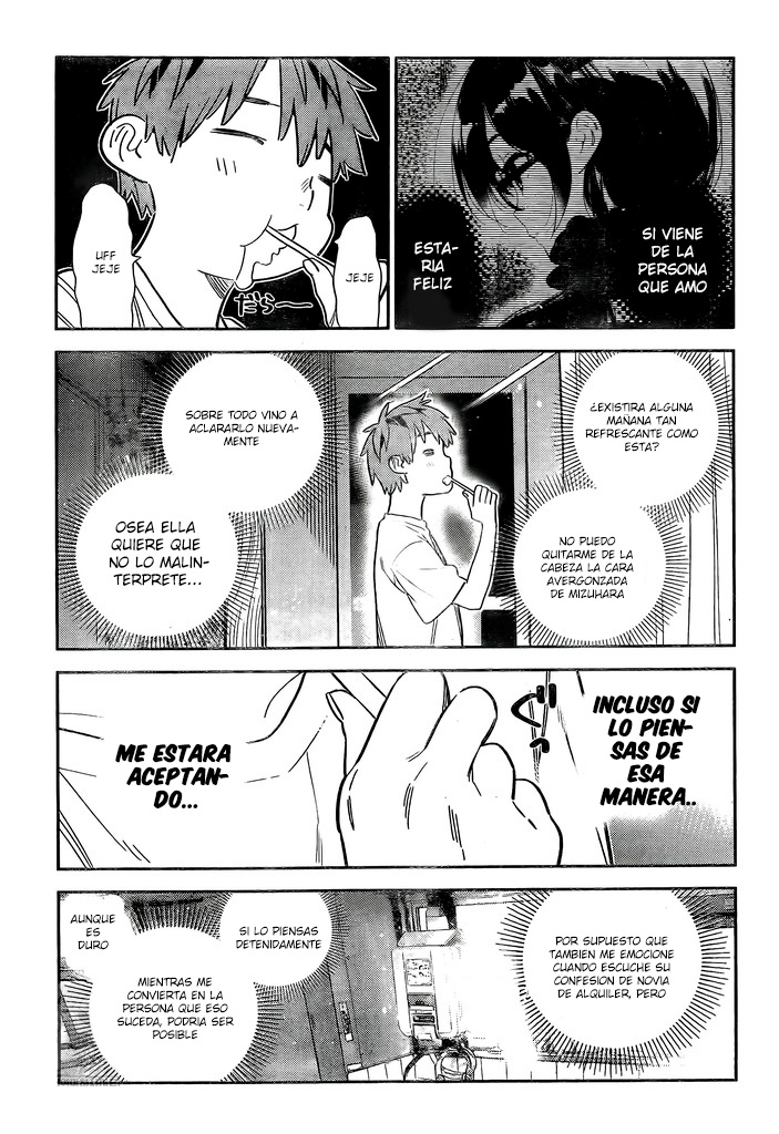 Kanojo, Okarishimasu Capitulo 304 página 3