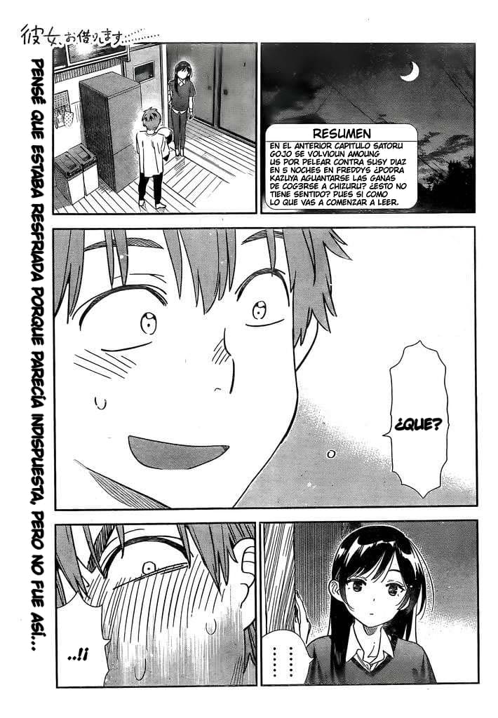 Kanojo, Okarishimasu Capitulo 305: La Novia y “Eso”, Parte 2 página 3