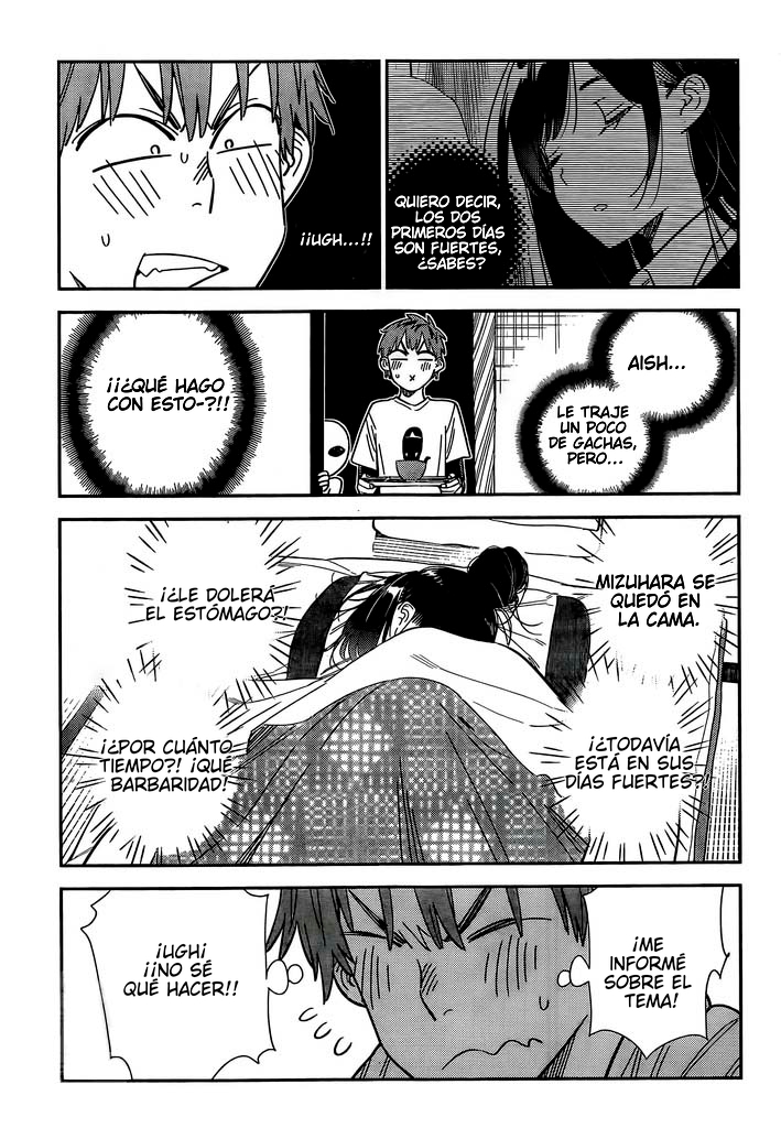 Kanojo, Okarishimasu Capitulo 306 página 4