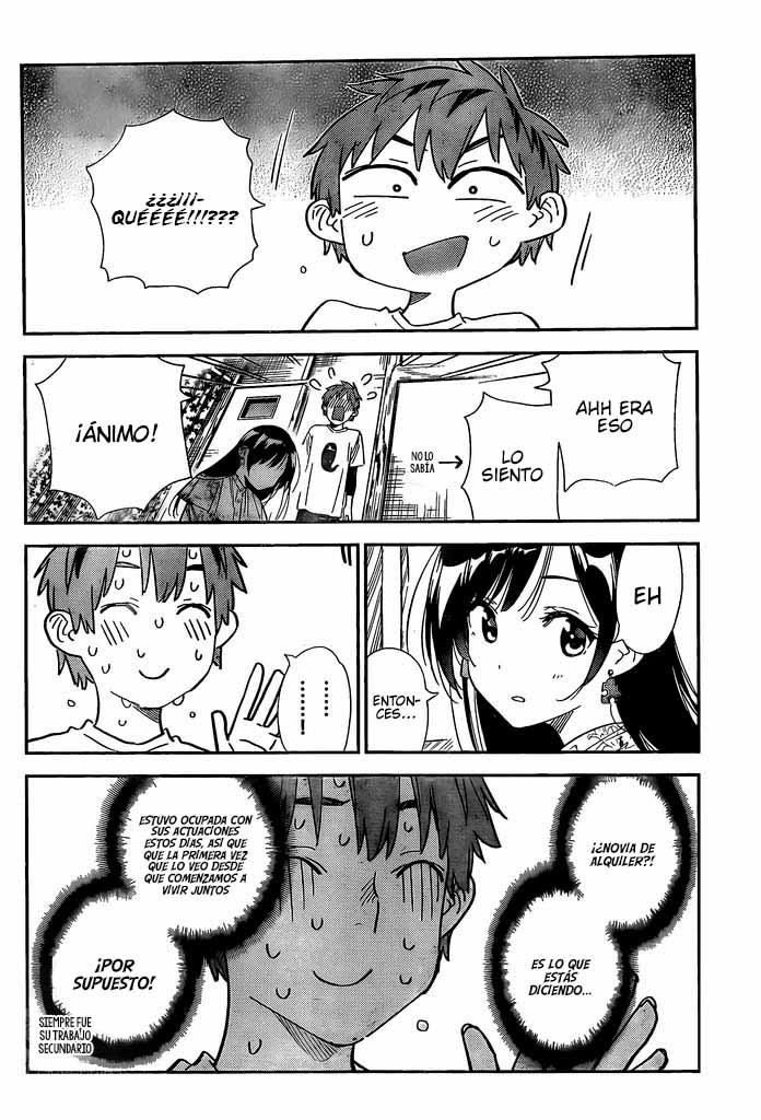 Kanojo, Okarishimasu Capitulo 307 página 17