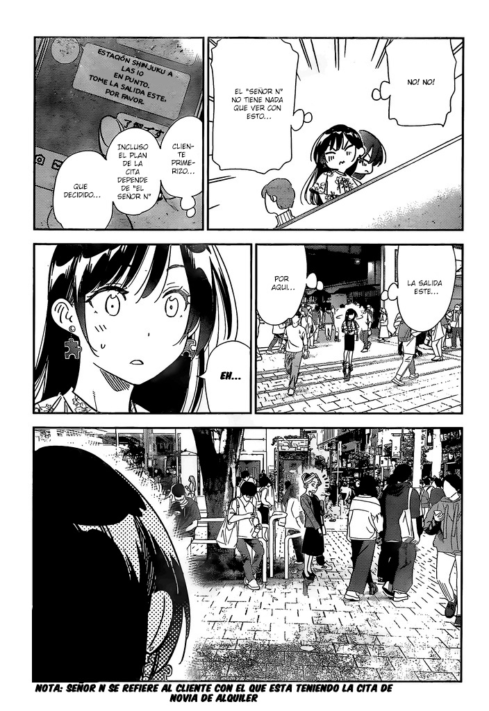 Kanojo, Okarishimasu Capitulo 307 página 22