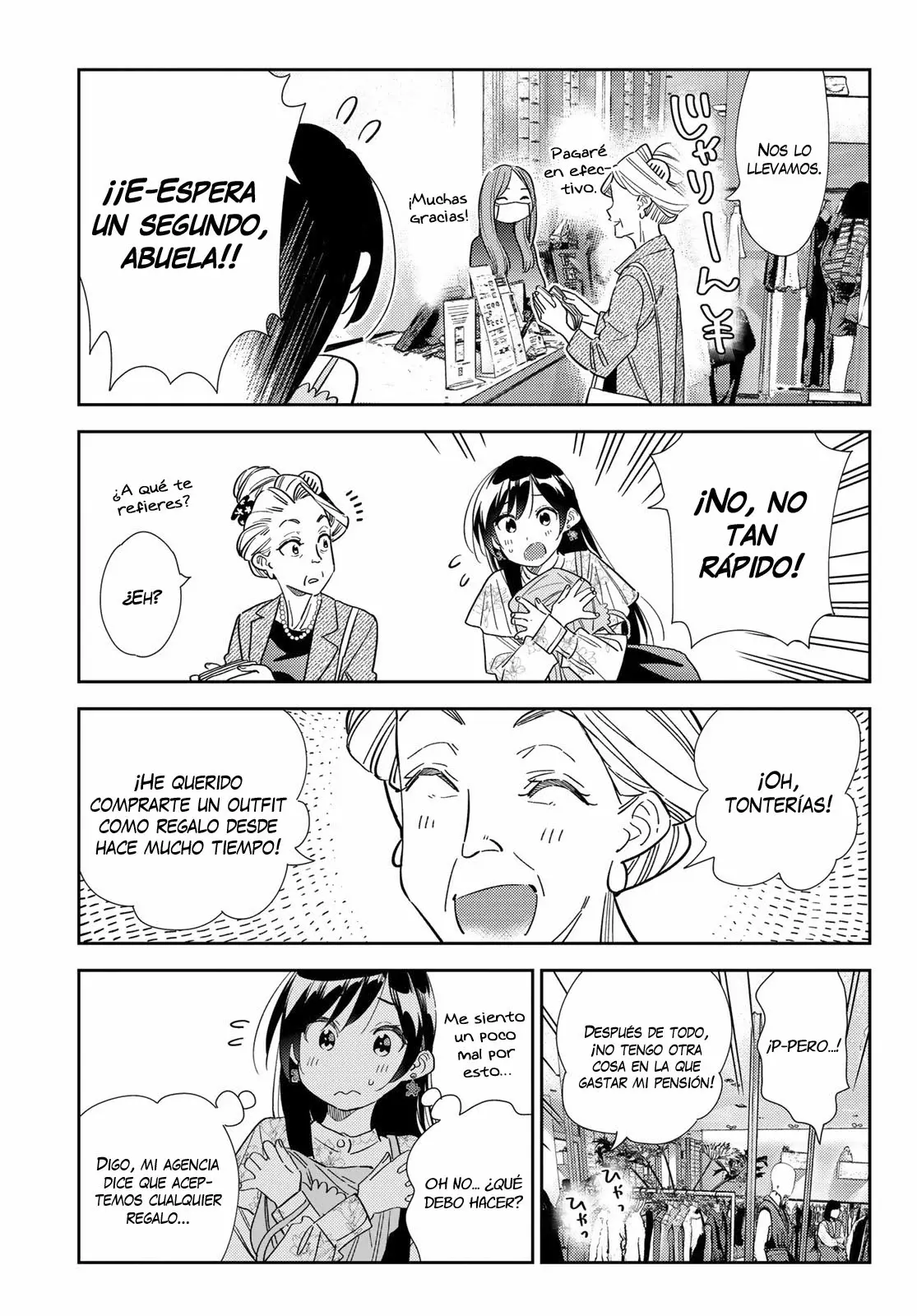 Kanojo, Okarishimasu Capitulo 308 página 12