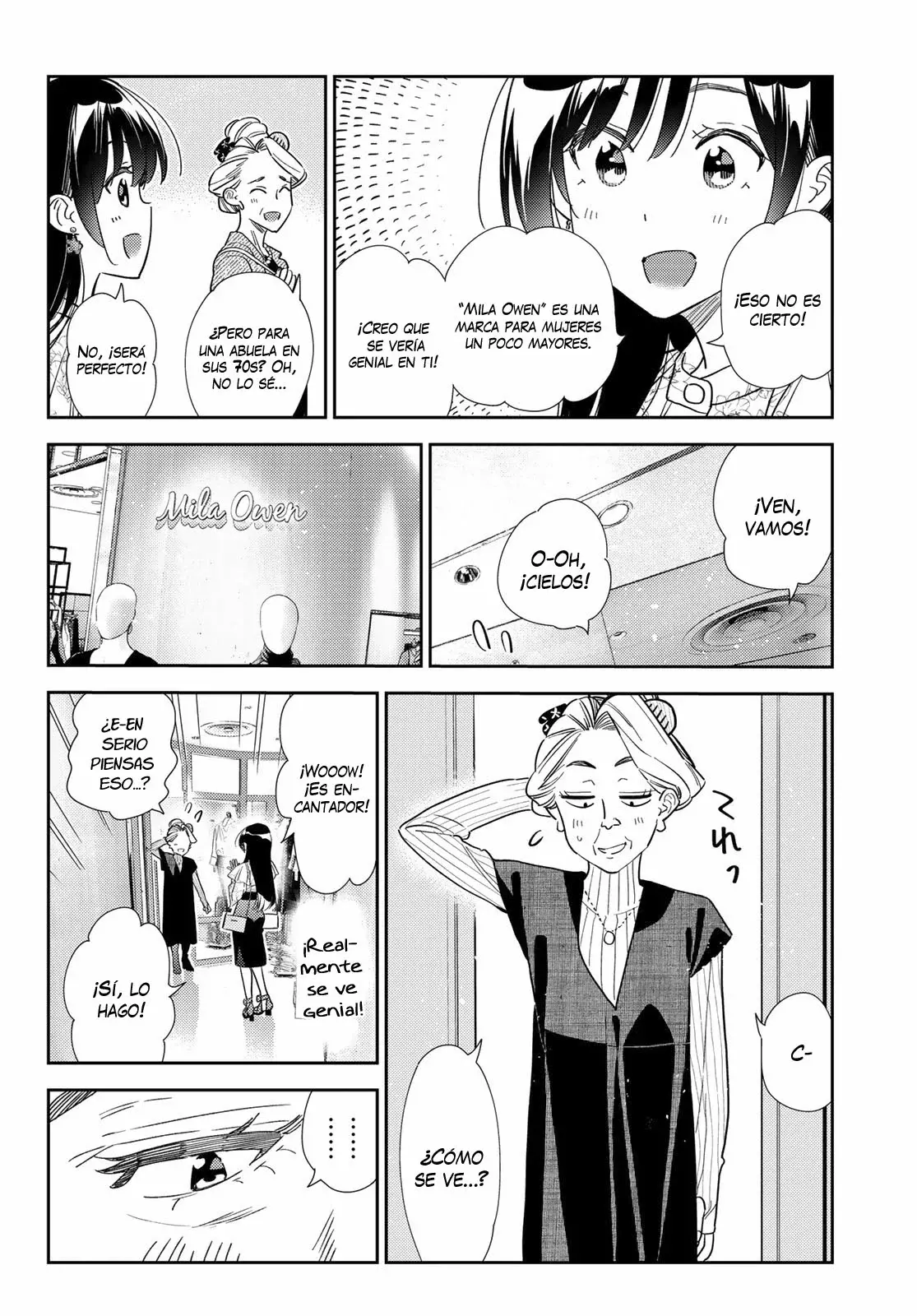 Kanojo, Okarishimasu Capitulo 308 página 15