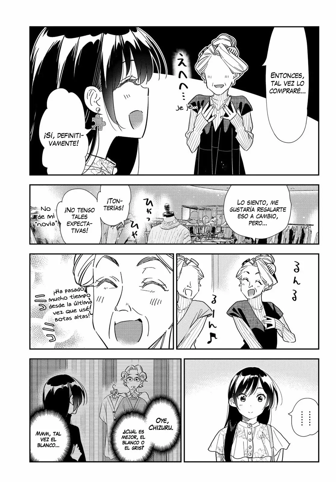 Kanojo, Okarishimasu Capitulo 308 página 16