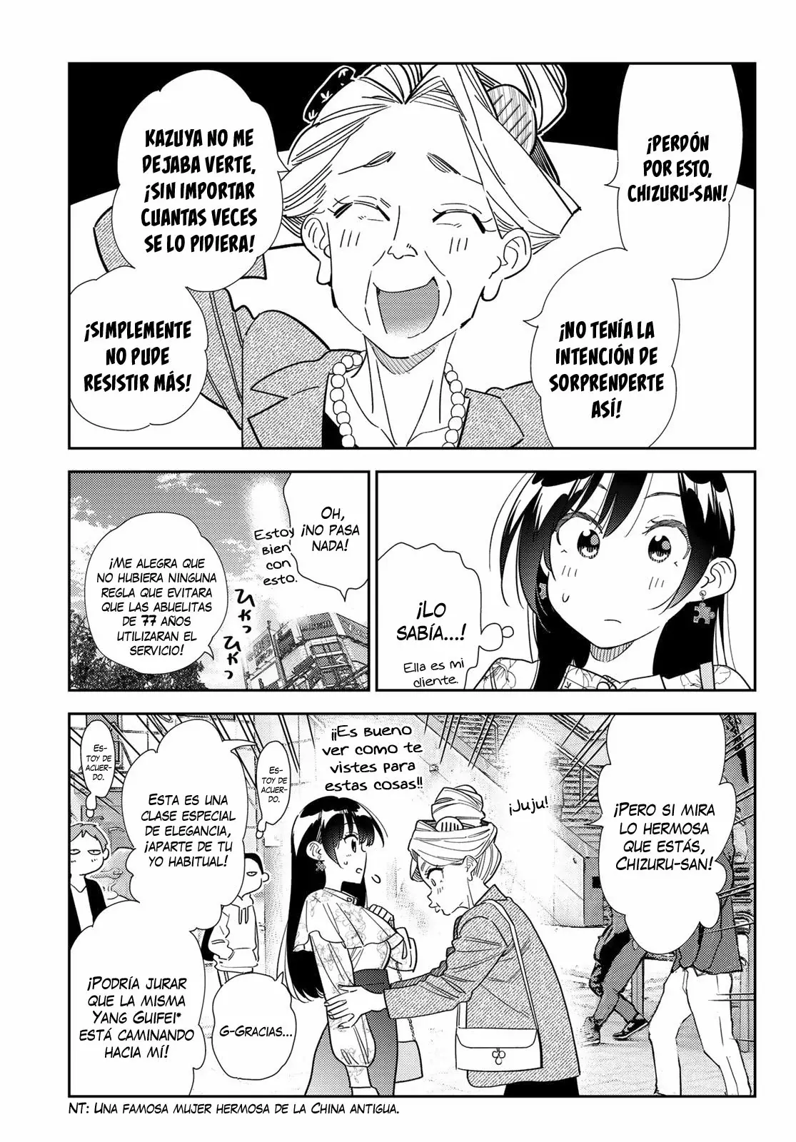 Kanojo, Okarishimasu Capitulo 308 página 6