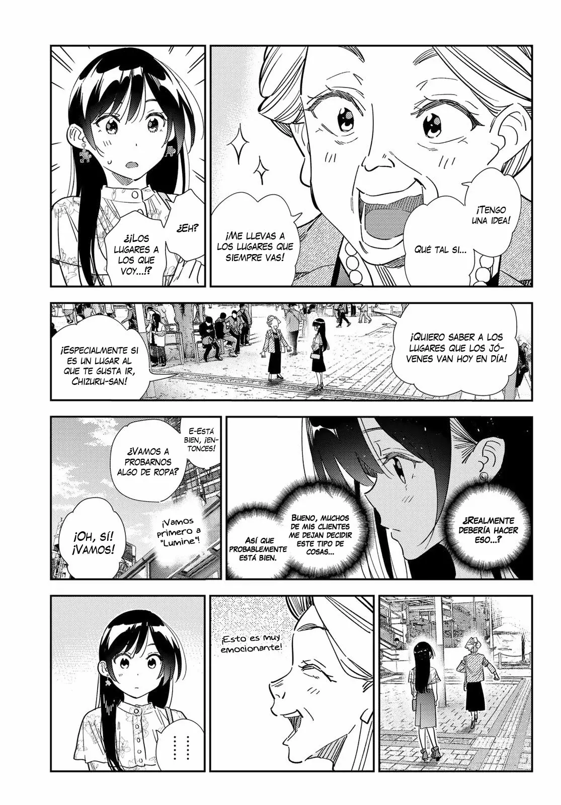 Kanojo, Okarishimasu Capitulo 308 página 8