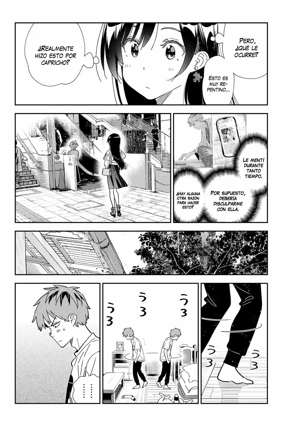 Kanojo, Okarishimasu Capitulo 308 página 9