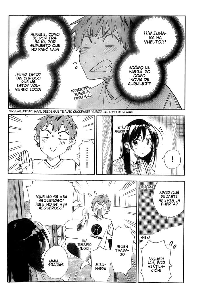 Kanojo, Okarishimasu Capitulo 309 página 12