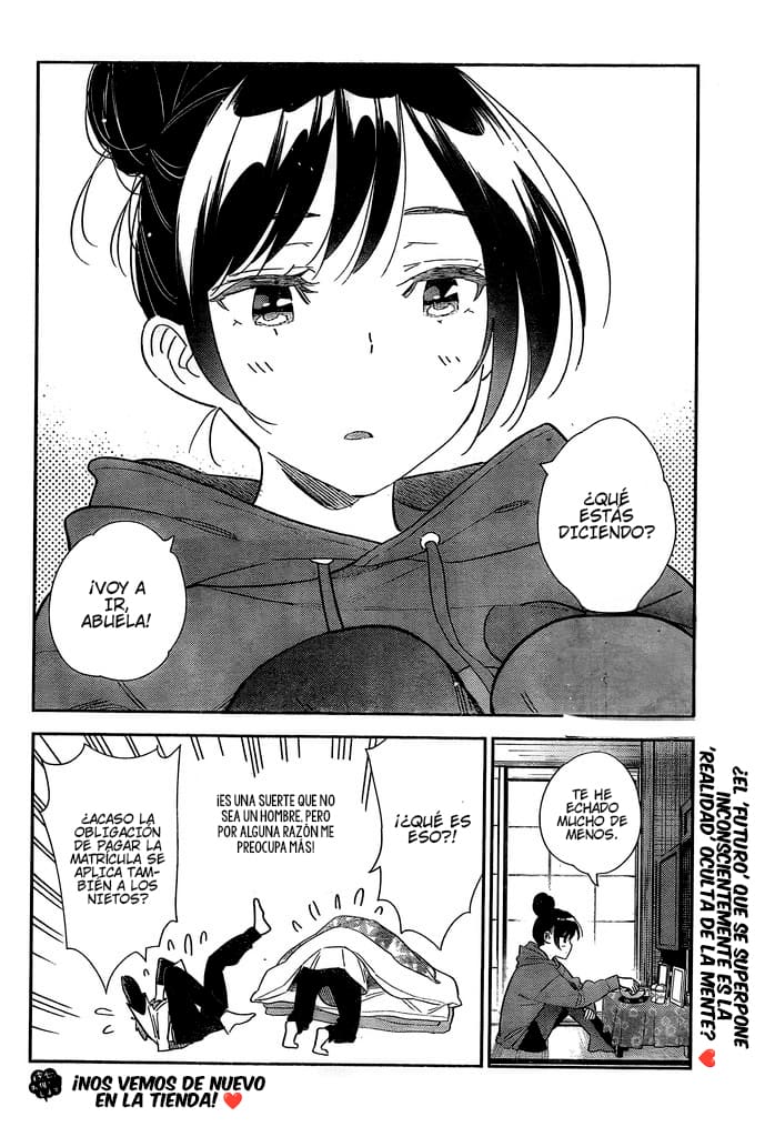 Kanojo, Okarishimasu Capitulo 309 página 20