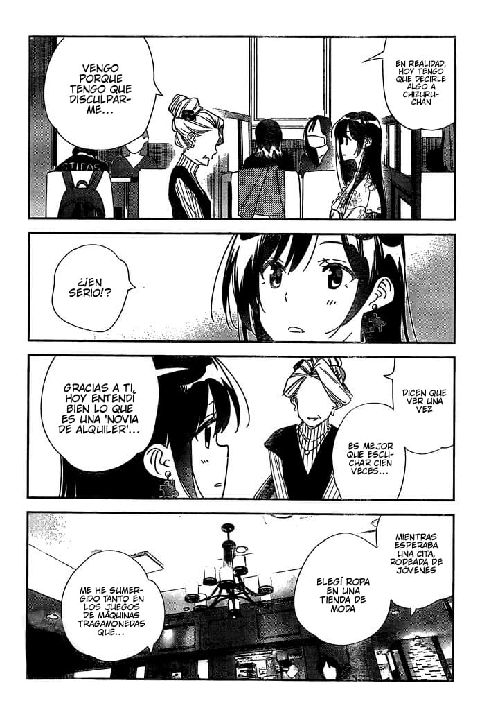 Kanojo, Okarishimasu Capitulo 309 página 6