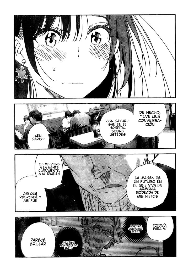 Kanojo, Okarishimasu Capitulo 309 página 9