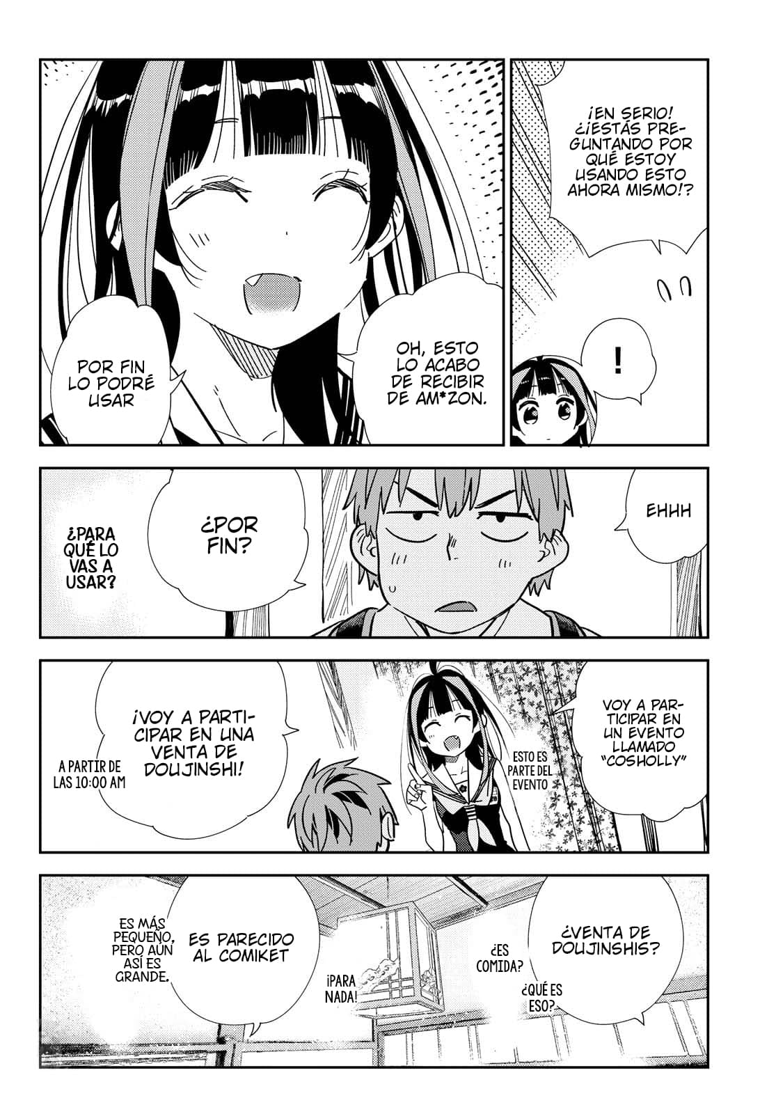 Kanojo, Okarishimasu Capitulo 310 página 14
