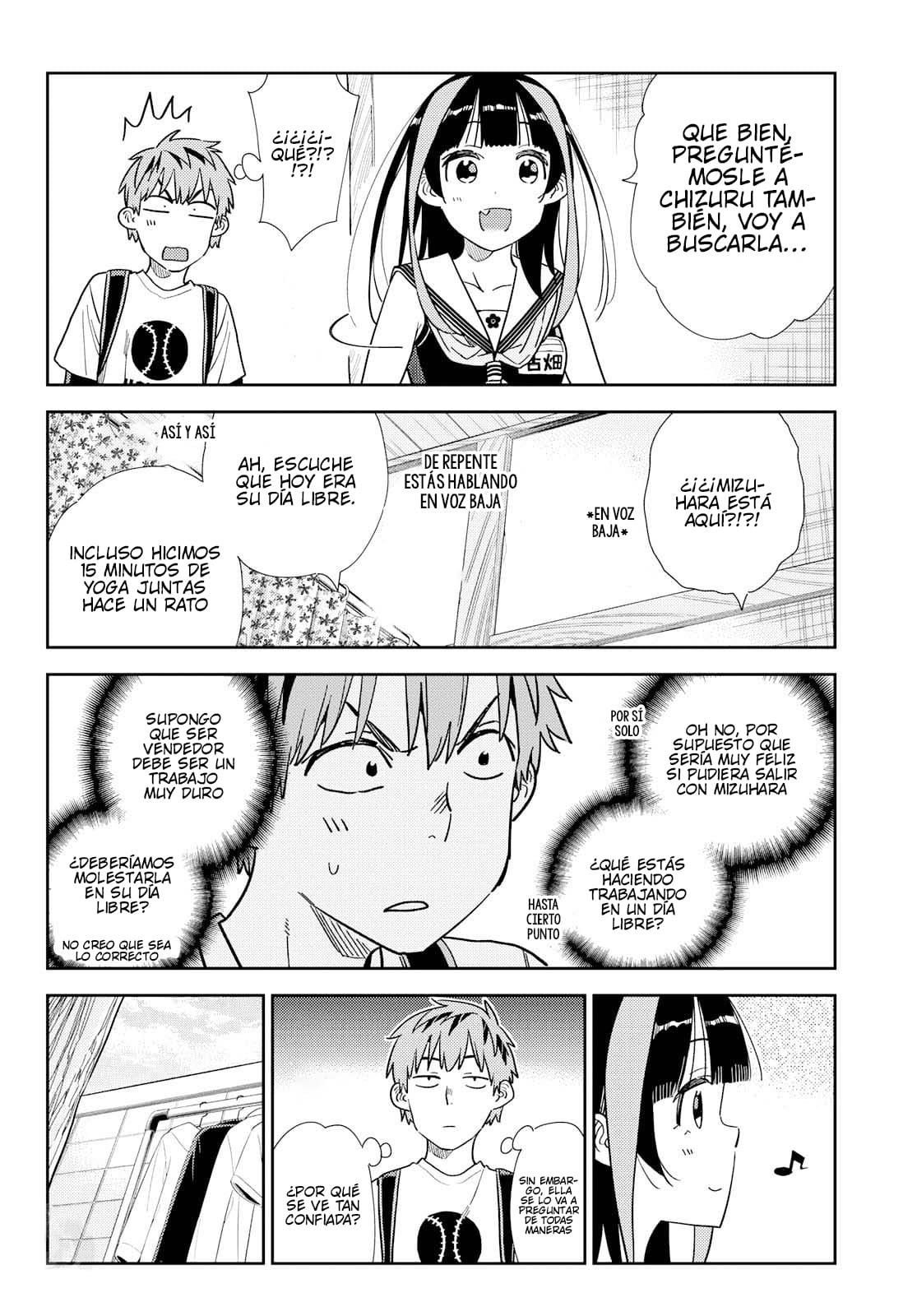 Kanojo, Okarishimasu Capitulo 310 página 16