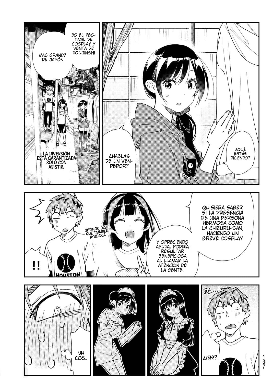 Kanojo, Okarishimasu Capitulo 310 página 17