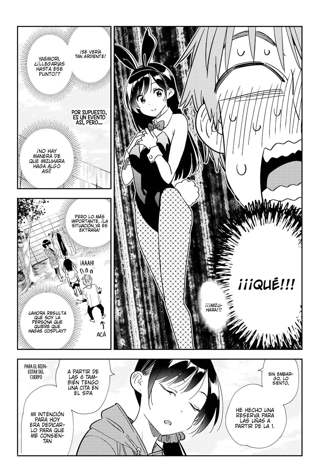 Kanojo, Okarishimasu Capitulo 310 página 18