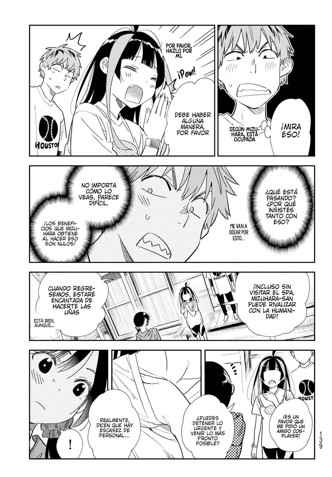 Kanojo, Okarishimasu Capitulo 310 página 19