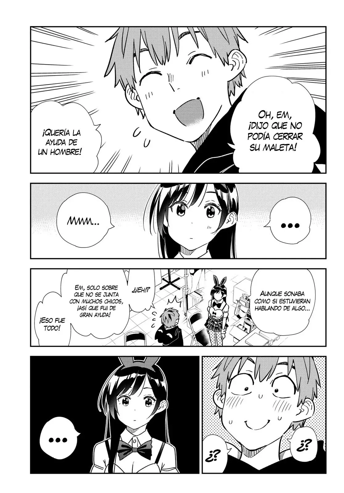 Kanojo, Okarishimasu Capitulo 312 página 16