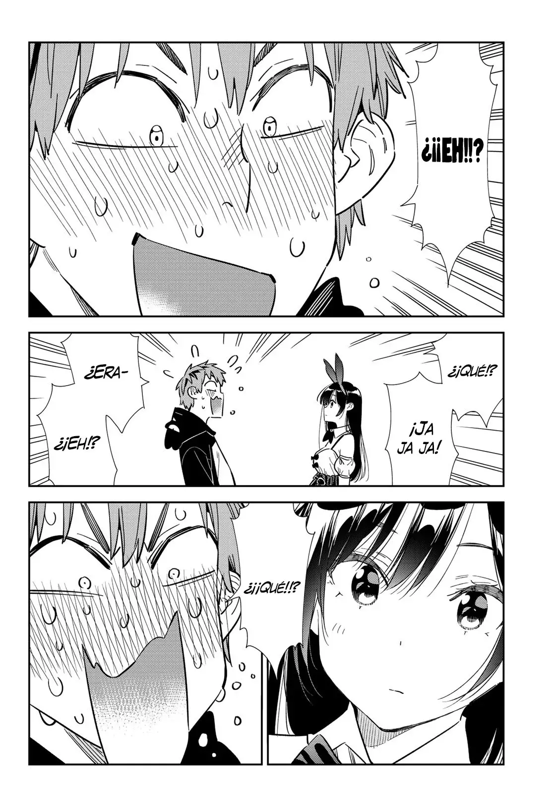 Kanojo, Okarishimasu Capitulo 312 página 18