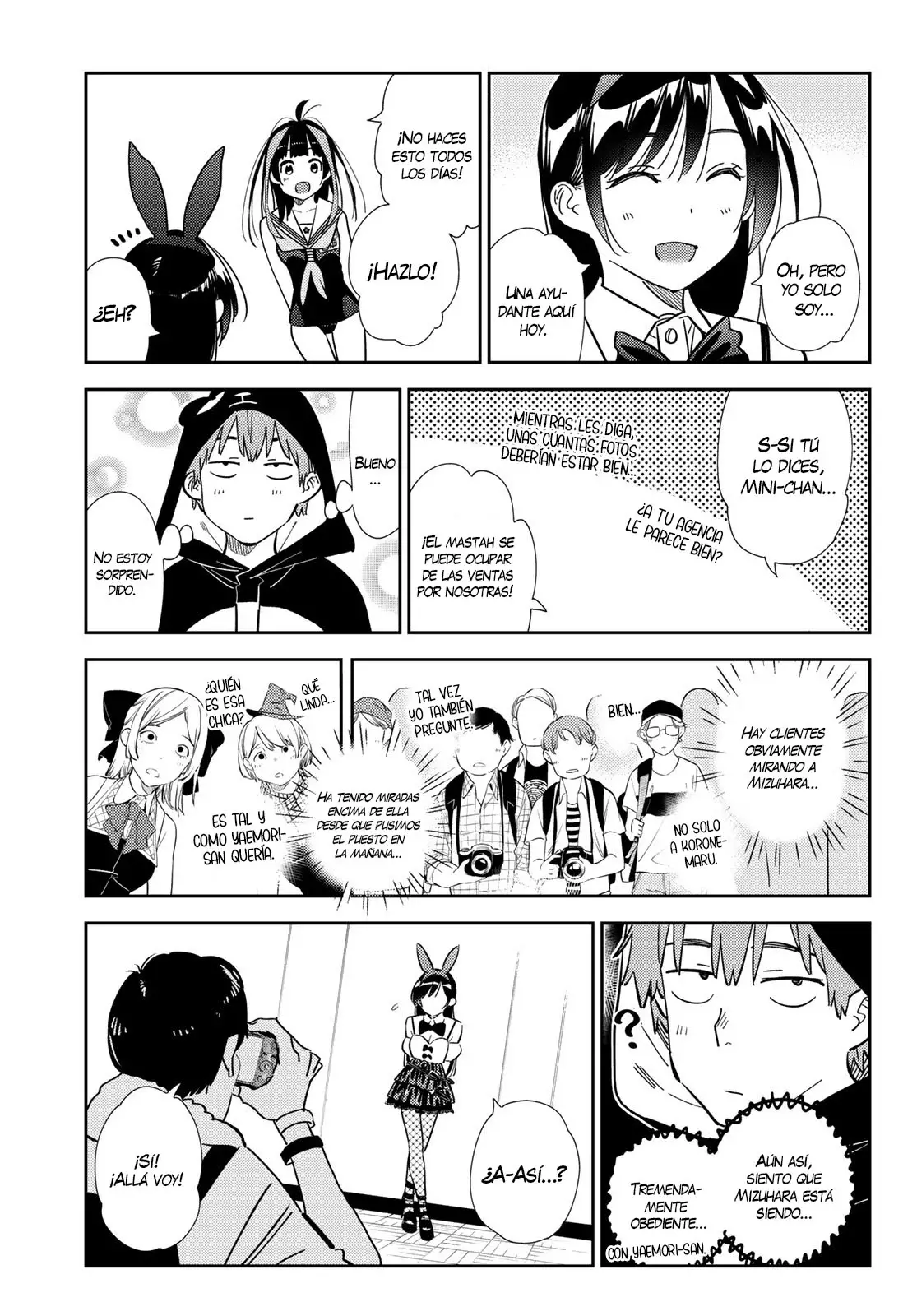 Kanojo, Okarishimasu Capitulo 312 página 8