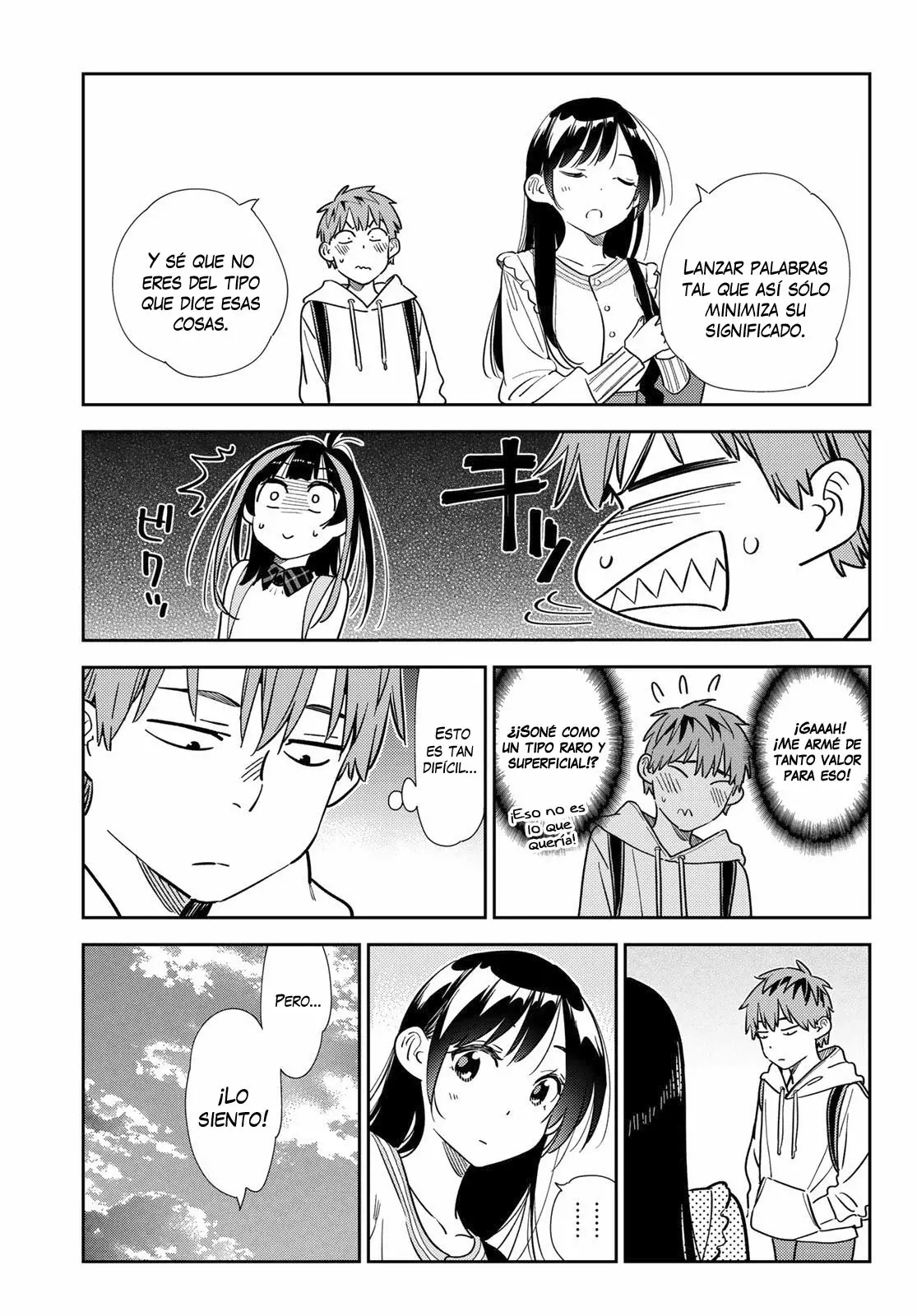 Kanojo, Okarishimasu Capitulo 313 página 13