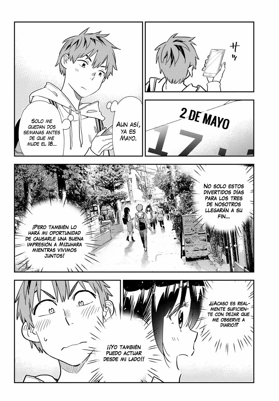 Kanojo, Okarishimasu Capitulo 313 página 17