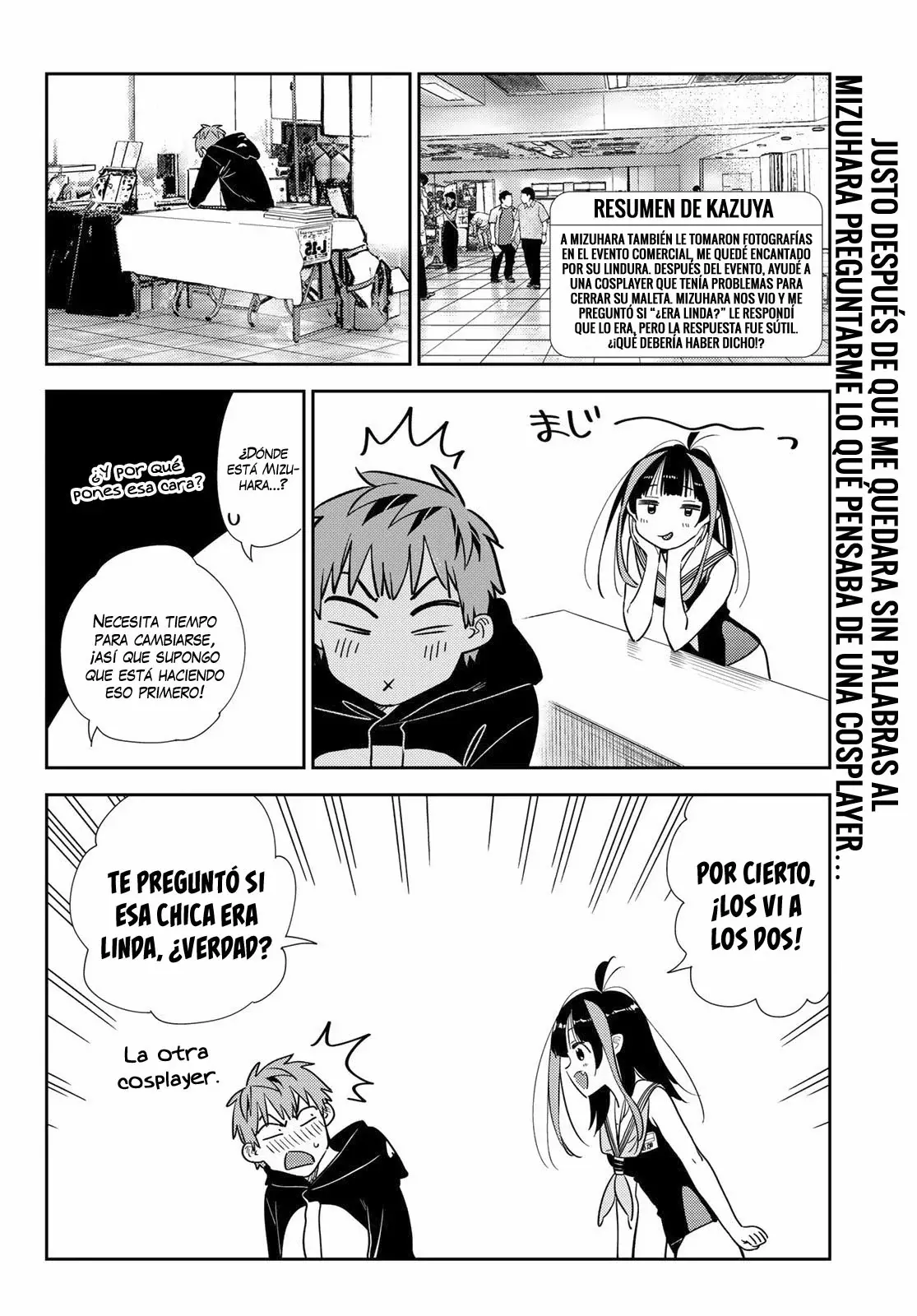 Kanojo, Okarishimasu Capitulo 313 página 4
