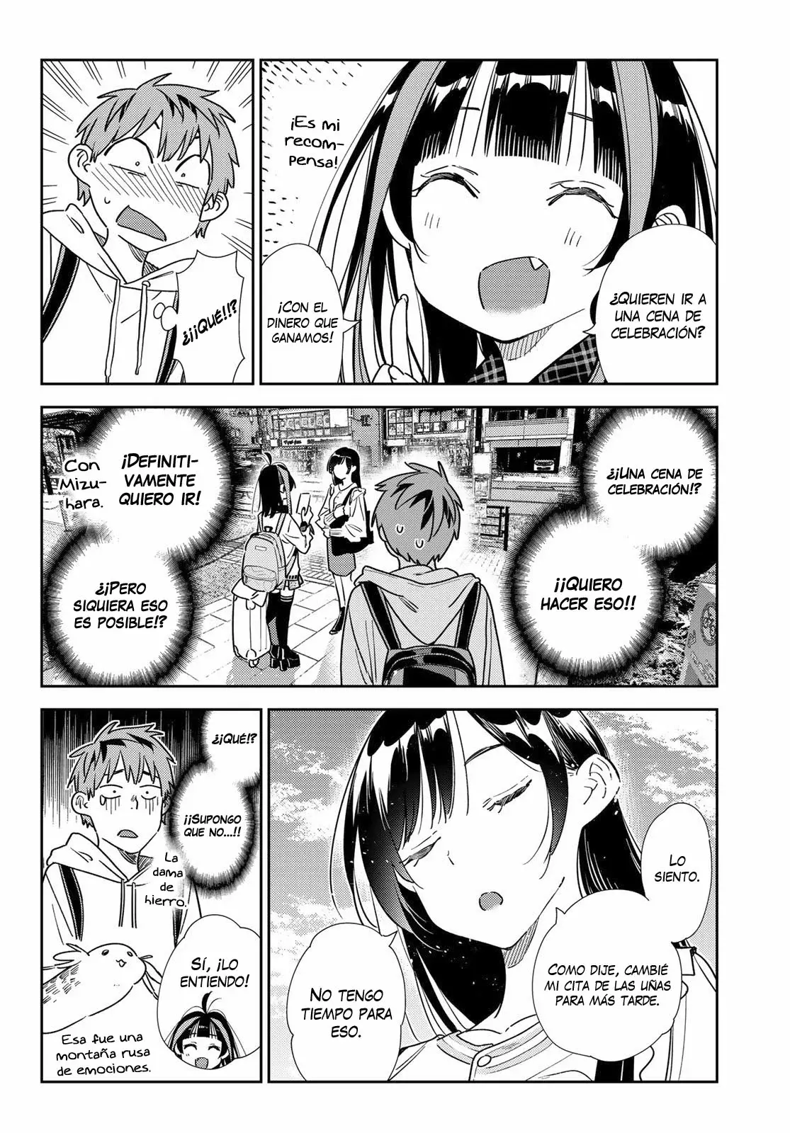 Kanojo, Okarishimasu Capitulo 313 página 8