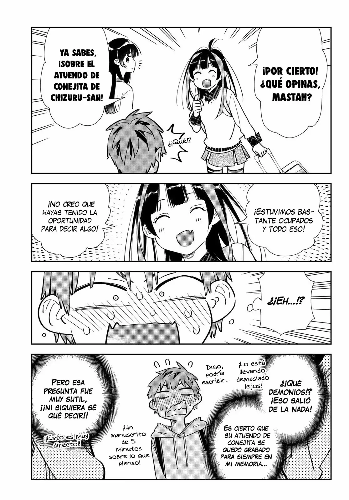 Kanojo, Okarishimasu Capitulo 313 página 9