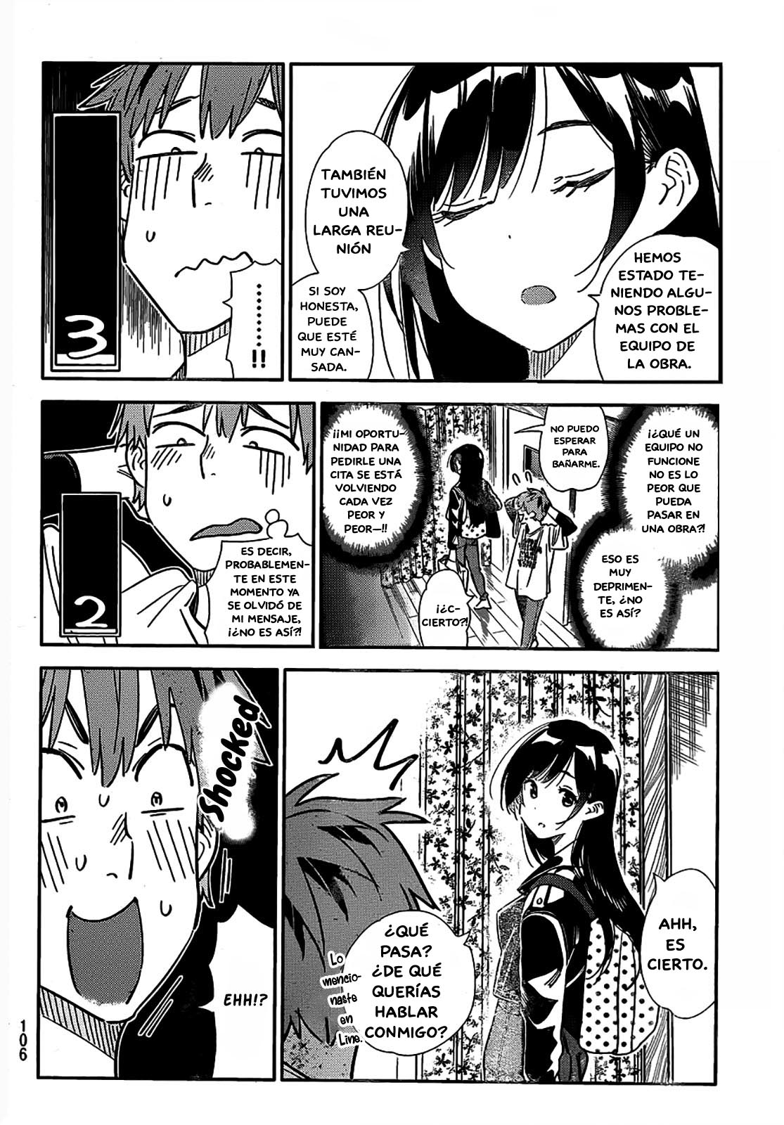 Kanojo, Okarishimasu Capitulo 315 página 9