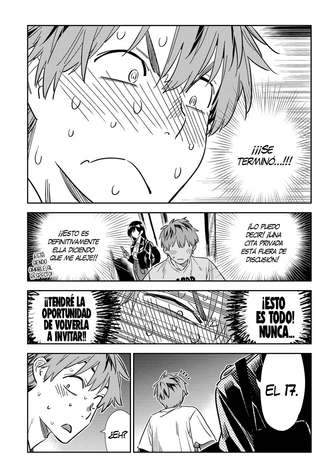 Kanojo, Okarishimasu Capitulo 316 página 11