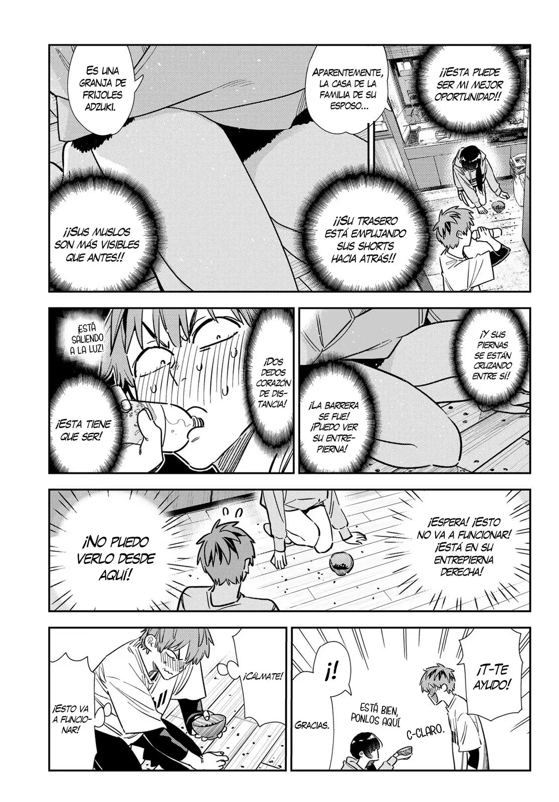 Kanojo, Okarishimasu Capitulo 318 página 14