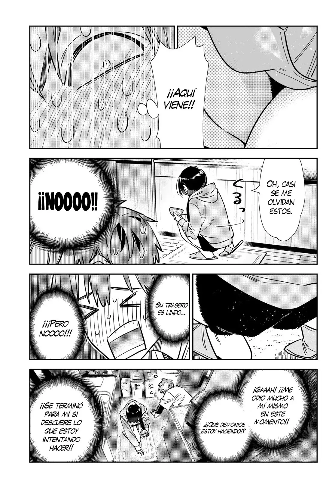 Kanojo, Okarishimasu Capitulo 318 página 16