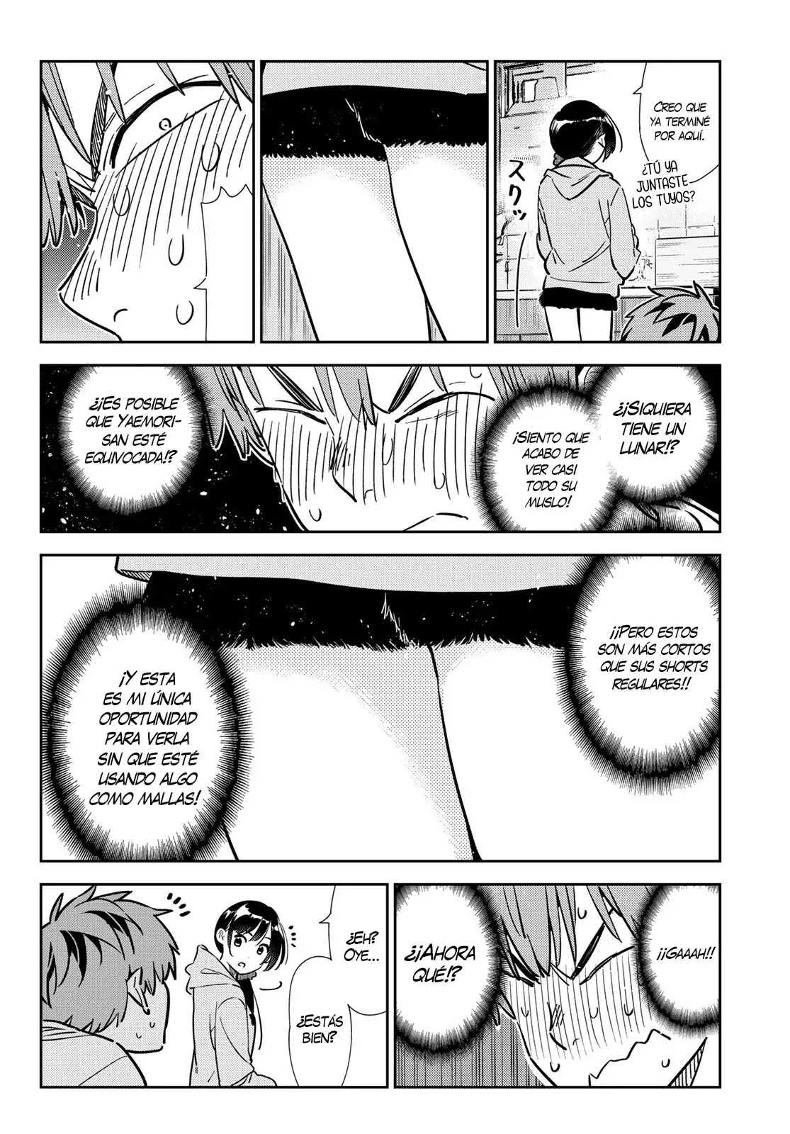 Kanojo, Okarishimasu Capitulo 318 página 17