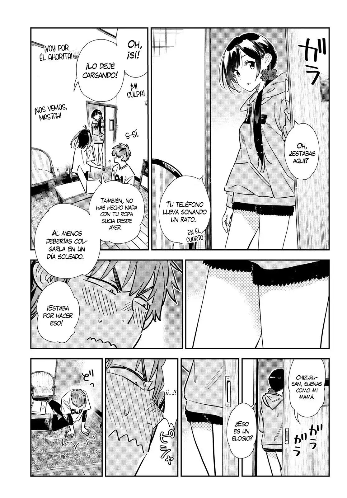 Kanojo, Okarishimasu Capitulo 318 página 6